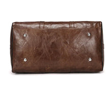 Load image into Gallery viewer, PU Leather Duffle Bag Travel Sports & Gym Luggage Hand Baggage