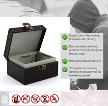 Load image into Gallery viewer, Car Key Signal Blocker Box Faraday Box Anti Theft Call RFID Single Block