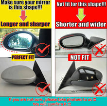 Load image into Gallery viewer, 2x Door Wing Mirror Caps Covers For BMW E81 E82 E90 E91 E92 E93 Pre LCI