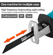 Load image into Gallery viewer, 21V Cordless Reciprocating Saw Hand Held Saw & 2 Batteries
