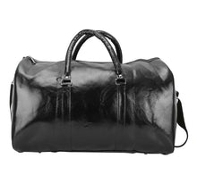 Load image into Gallery viewer, PU Leather Duffle Bag Travel Sports & Gym Luggage Hand Baggage