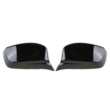 Load image into Gallery viewer, 2 x Glossy Black Rearview Door Mirror Cover Caps For BMW E60 E61 E63 E64 2003-2007