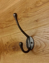 Load image into Gallery viewer, 6 x Vintage Style Cast Iron Coat Hooks - Choice of 7 Different Hook Designs