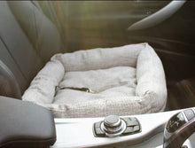 Load image into Gallery viewer, Dog Car Travel Seat Cushion Pet Safety Protector Rear Back Seat Cushion Mat Grey