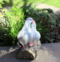 Load image into Gallery viewer, Love Doves Garden Ornament 8.5” High