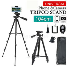 Load image into Gallery viewer, Universal Tripod Stand for Camera Phone etc