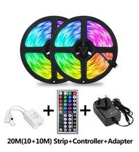 Load image into Gallery viewer, 10-20Metre LED Strip RGB Lights Colour Changing Tape Lighting
