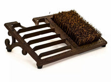 Load image into Gallery viewer, Cast Iron Welly Boot Jack & Cleaner Brush