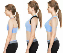Load image into Gallery viewer, Body Wellness Posture Corrector Adjustable Shoulder Back Support Belt