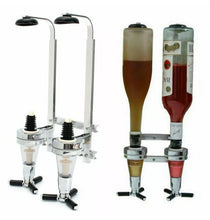 Load image into Gallery viewer, 2 Bottle Wall Mounted Optic Dispenser 2 Optics