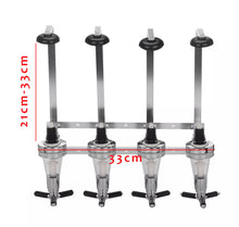 Load image into Gallery viewer, 4 Bottle Wall Mounted Optic Dispenser Home Bar