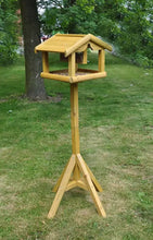 Load image into Gallery viewer, Bird Table With Built in Feeder • Wooden • Free Standing