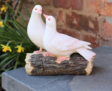 Load image into Gallery viewer, Love Doves Garden Ornament 8.5” High