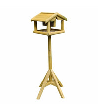 Load image into Gallery viewer, Bird Table With Built in Feeder • Wooden • Free Standing