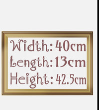 Load image into Gallery viewer, Bathroom Wall Mounted Mirror with Cosmetics Shelf Wood Frame