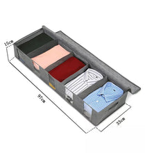 Load image into Gallery viewer, Under Bed 5 Compartments Storage
