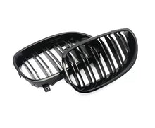 Load image into Gallery viewer, Gloss Black Kidney Grills Grill For BMW E60 E61 5 Series 2003 - 2010