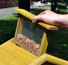 Load image into Gallery viewer, Bird Table With Built in Feeder • Wooden • Free Standing