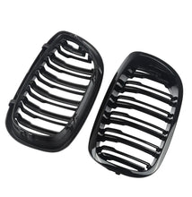 Load image into Gallery viewer, Grills For 03-06 BMW E46 3 Series 2DR Coupe Dual Line Kidney Grilles Grills Gloss Black