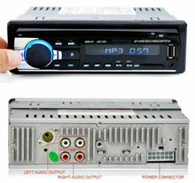 Load image into Gallery viewer, Single 1 Din Car Stereo Bluetooth FM/USB/AUX/SD MP3 Player Radio Remote + Frame