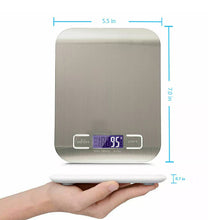 Load image into Gallery viewer, Digital Kitchen Scales Electronic LCD up to 10kg