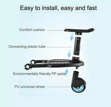 Load image into Gallery viewer, Buggy Board Stroller Step Board Stand Connector Toddler Child Wheeled Pushchair
