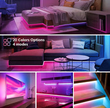 Load image into Gallery viewer, 10-20Metre LED Strip RGB Lights Colour Changing Tape Lighting