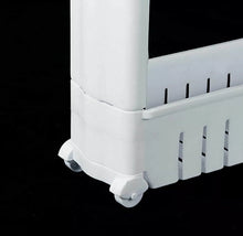 Load image into Gallery viewer, Slide Out Kitchen Trolley Rack Holder Slimline Storage 3 / 5 Shelves on Wheels