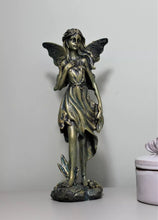 Load image into Gallery viewer, Bronze Effect Angel Statue Garden Ornament