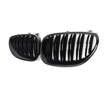 Load image into Gallery viewer, Gloss Black Kidney Grills Grill For BMW E60 E61 5 Series 2003 - 2010
