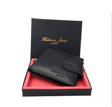 Load image into Gallery viewer, Mens Designer Leather Wallet RFID SAFE ID Protection Blocking