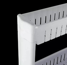 Load image into Gallery viewer, Slide Out Kitchen Trolley Rack Holder Slimline Storage 3 / 5 Shelves on Wheels