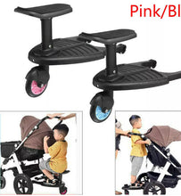 Load image into Gallery viewer, Buggy Board Stroller Step Board Stand Connector Toddler Child Wheeled Pushchair
