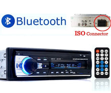 Load image into Gallery viewer, Single 1 Din Car Stereo Bluetooth FM/USB/AUX/SD MP3 Player Radio Remote + Frame