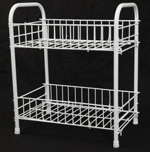 Load image into Gallery viewer, 2 Tier Fruit & Vegetable Storage Kitchen Rack 30cm x 36cm