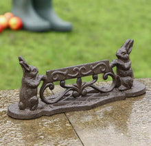 Load image into Gallery viewer, Cast Iron Boot Jack Wellies Mud Cleaner • Choice of 9 Designs