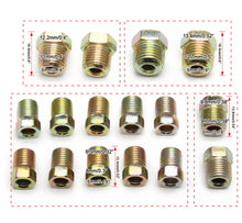 Load image into Gallery viewer, 25ft Copper Nickel Brake Pipe Hose Line Tube Roll 3/16'' Fittings Tubing Kit