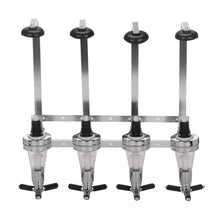 Load image into Gallery viewer, 4 Bottle Wall Mounted Optic Dispenser Home Bar