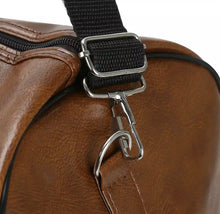 Load image into Gallery viewer, PU Leather Duffle Bag Travel Sports & Gym Luggage Hand Baggage