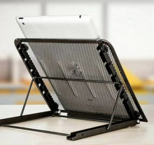 Load image into Gallery viewer, Adjustable Laptop Stand Folding iPad Holder Mesh