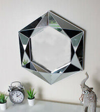 Load image into Gallery viewer, Bevelled Wall Mirror Modern Unique Jewel Cut