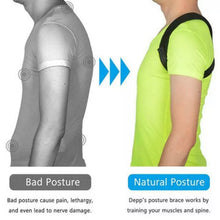 Load image into Gallery viewer, Body Wellness Posture Corrector Adjustable Shoulder Back Support Belt