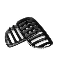 Load image into Gallery viewer, Pair Front Kidney Grill Grille Gloss Black For BMW X5 E53 Facelift 04-06