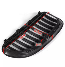 Load image into Gallery viewer, Gloss Black Kidney Grills For BMW 6 Series  E63 E64 2005-10 • New Valu2u • Free Delivery