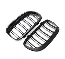 Load image into Gallery viewer, Gloss Black Kidney Grill Twin Bar For BMW 3 Series 09-11 e90 e91  • New Valu2u • Free Delivery