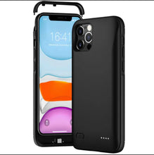 Load image into Gallery viewer, Phone Case with Built-in Charger Power Bank • Battery Extender for All iPhone Models