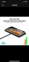 Load image into Gallery viewer, Car QI Wireless Fast Charging Charger Mat Non-Slip Pad