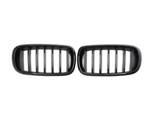 Load image into Gallery viewer, 2 x Gloss Black Kidney Grills For For BMW X5 F15 X6 F16 2014-18