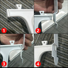 Load image into Gallery viewer, Over Door Metal Hanging Shoe Rack Organiser