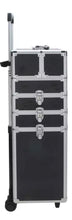 Load image into Gallery viewer, Large Black Professional Make-up Trolley